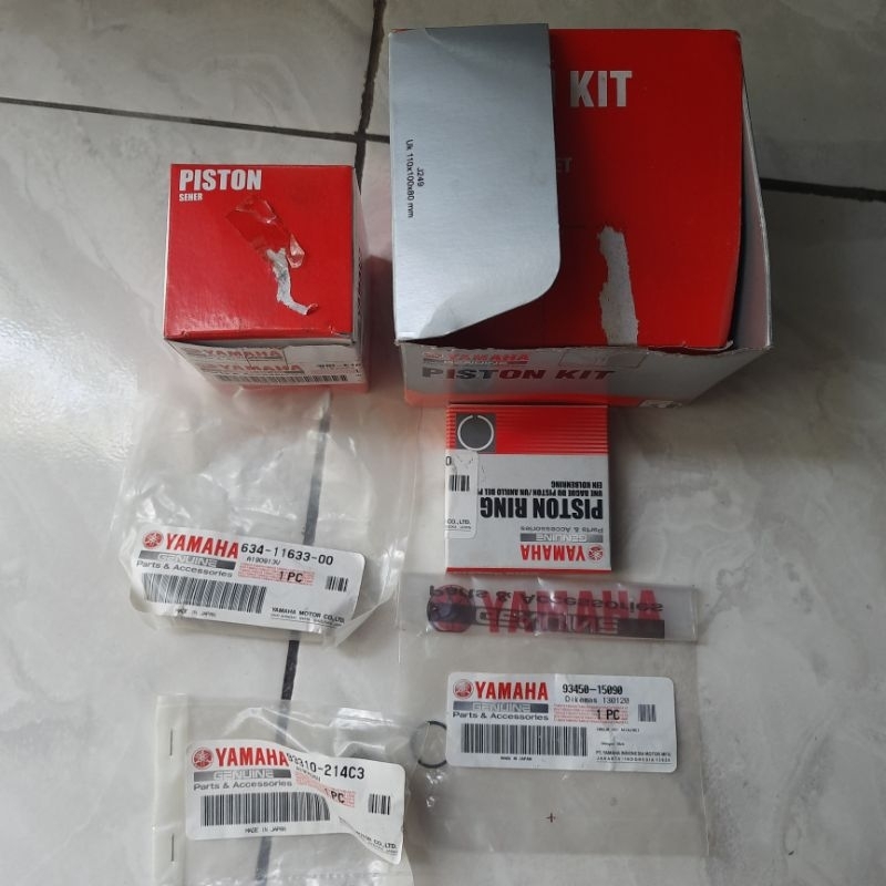 piston set yamaha rxs rx spesial original os25