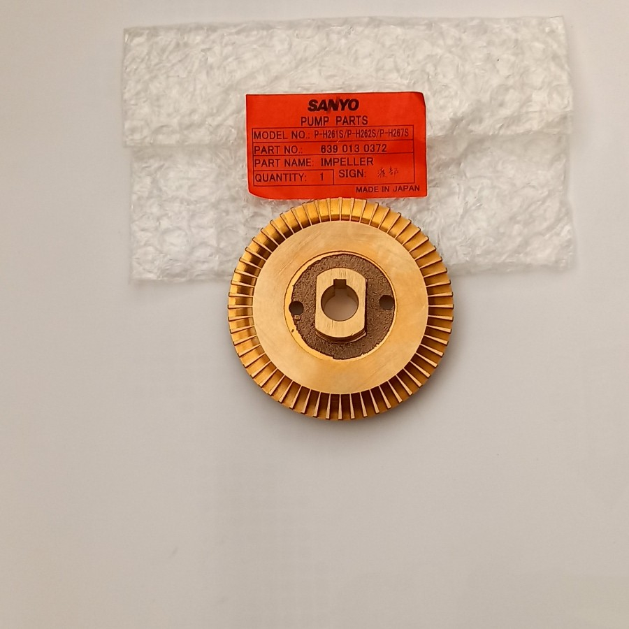 Spare Part SANYO original Impeller Pompa Air Sanyo PH 260/261/262/267/258 JP Ori Impeller Pompa Air 