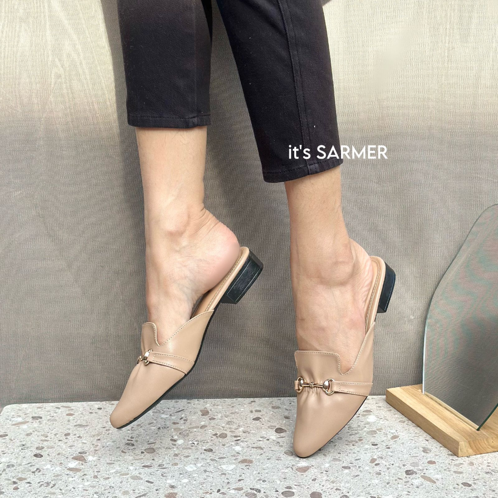 SARMER - VALERIE HEELS 3CM NUDE