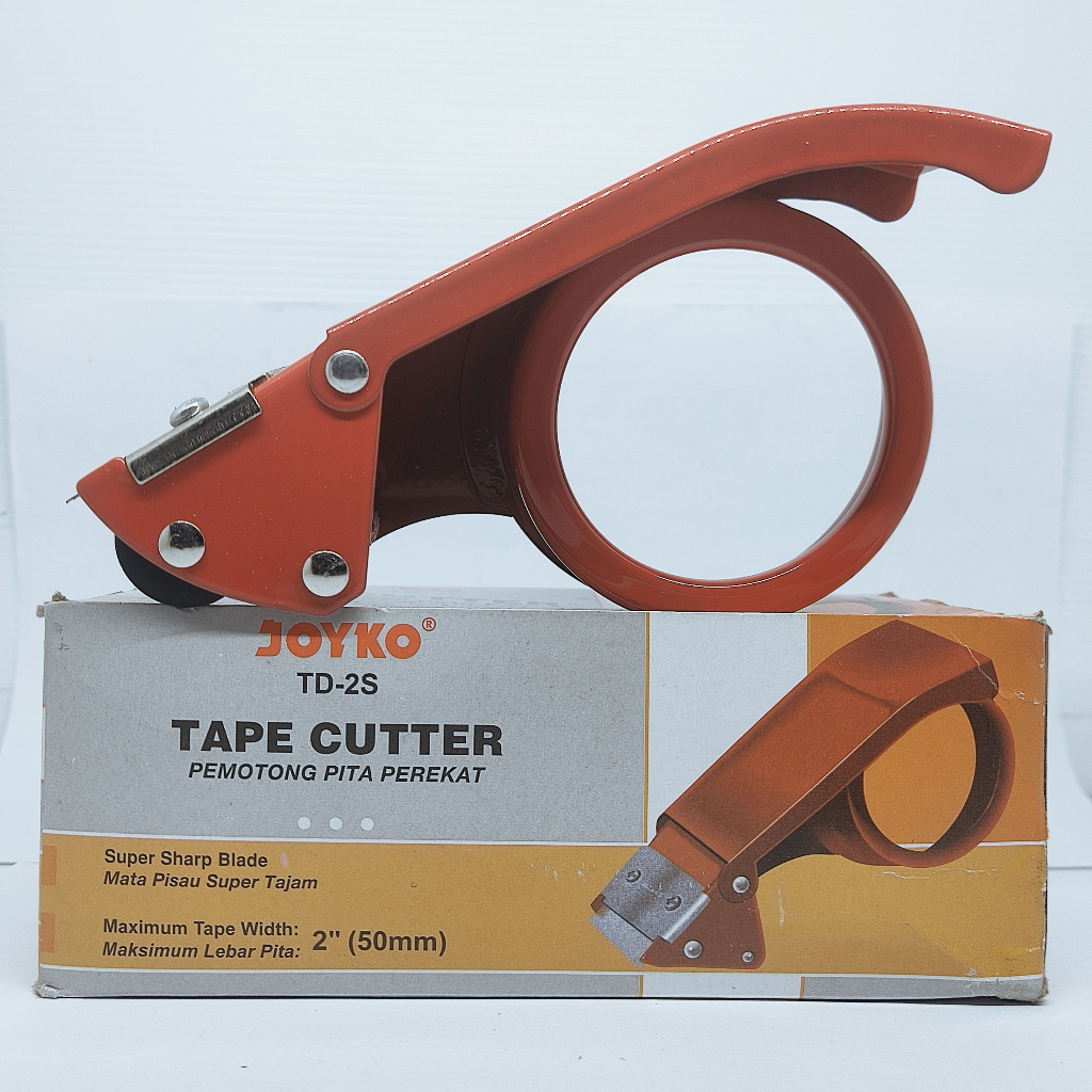 

EX SISA GUDANG Dispenser Tape Cutter Joyko TD - 2S/ Alat Pemotong Isolasi Lakban 2