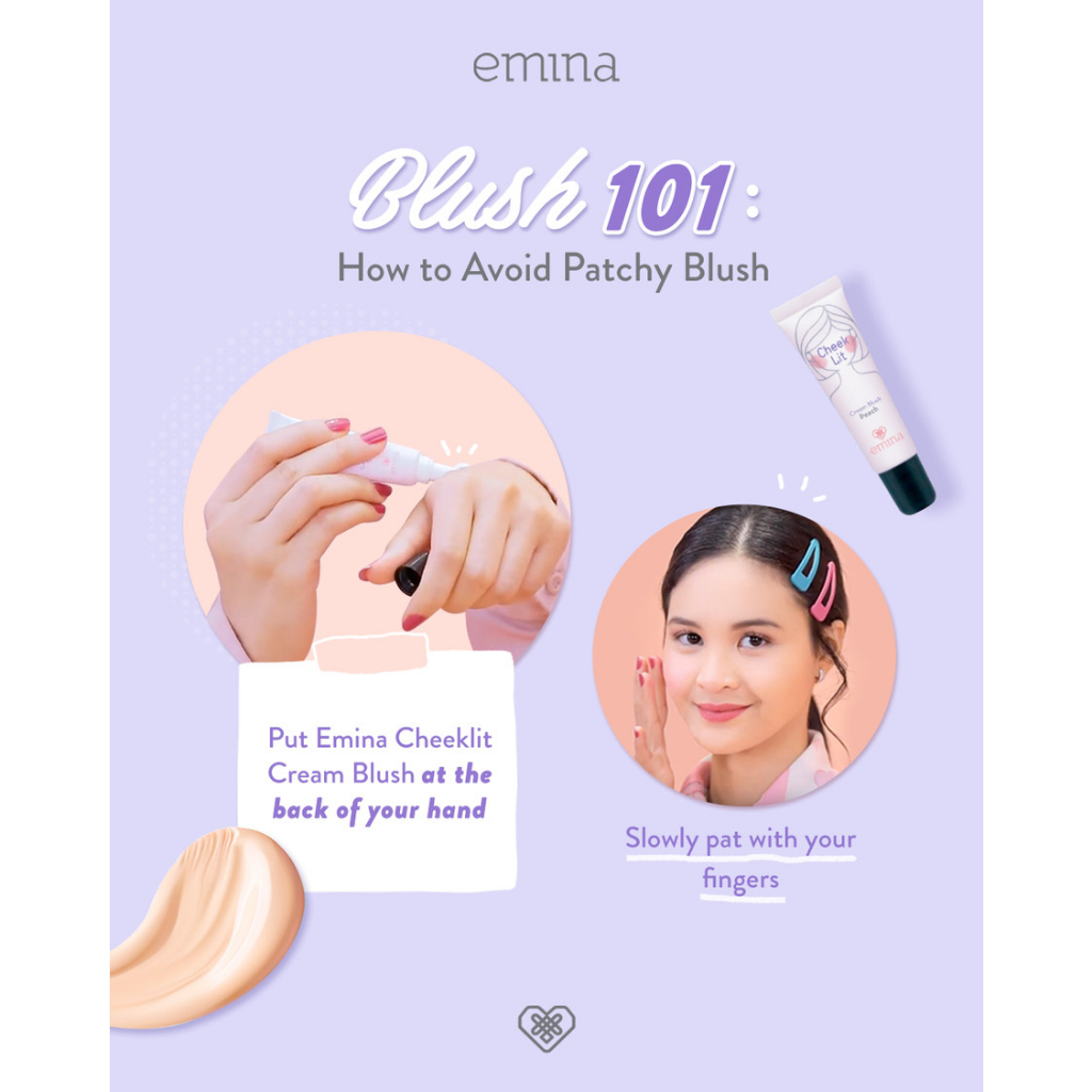 Emina Cheek Lit Cream Blush 10 ml / Blush On