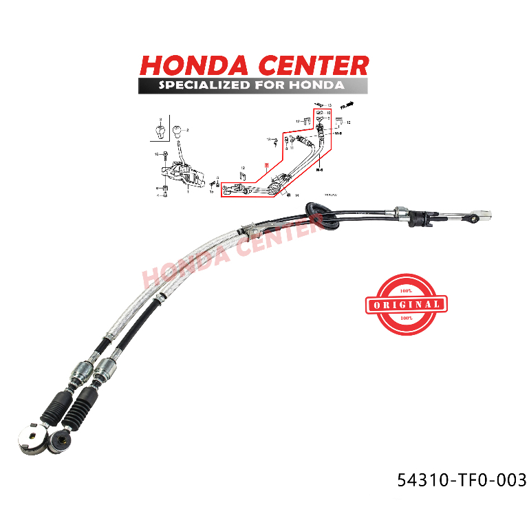 kabel cable sling tali handel handle gigi wire change honda jazz GE8 city GM2 2008 2009 2010 2011 2012 2013 2014 manual