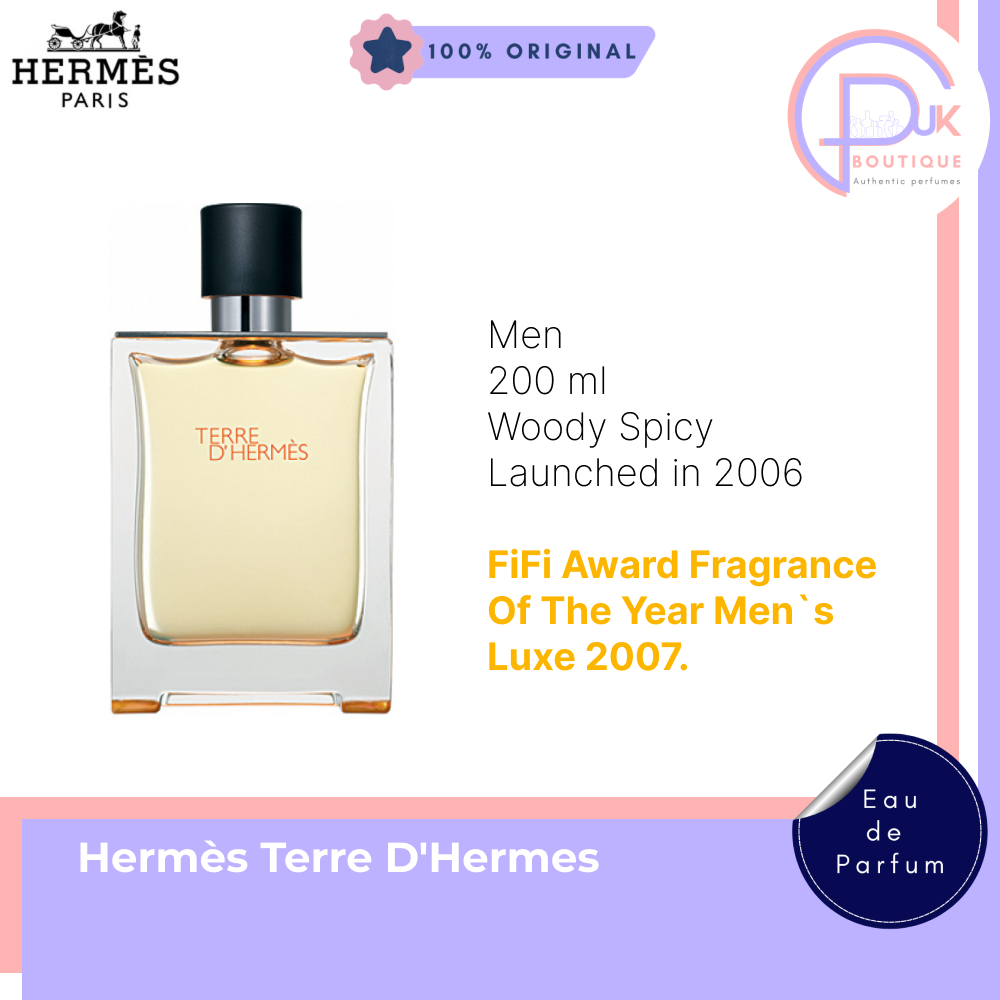 Hermes Terre D'Hermes Parfum Pria Original EDP