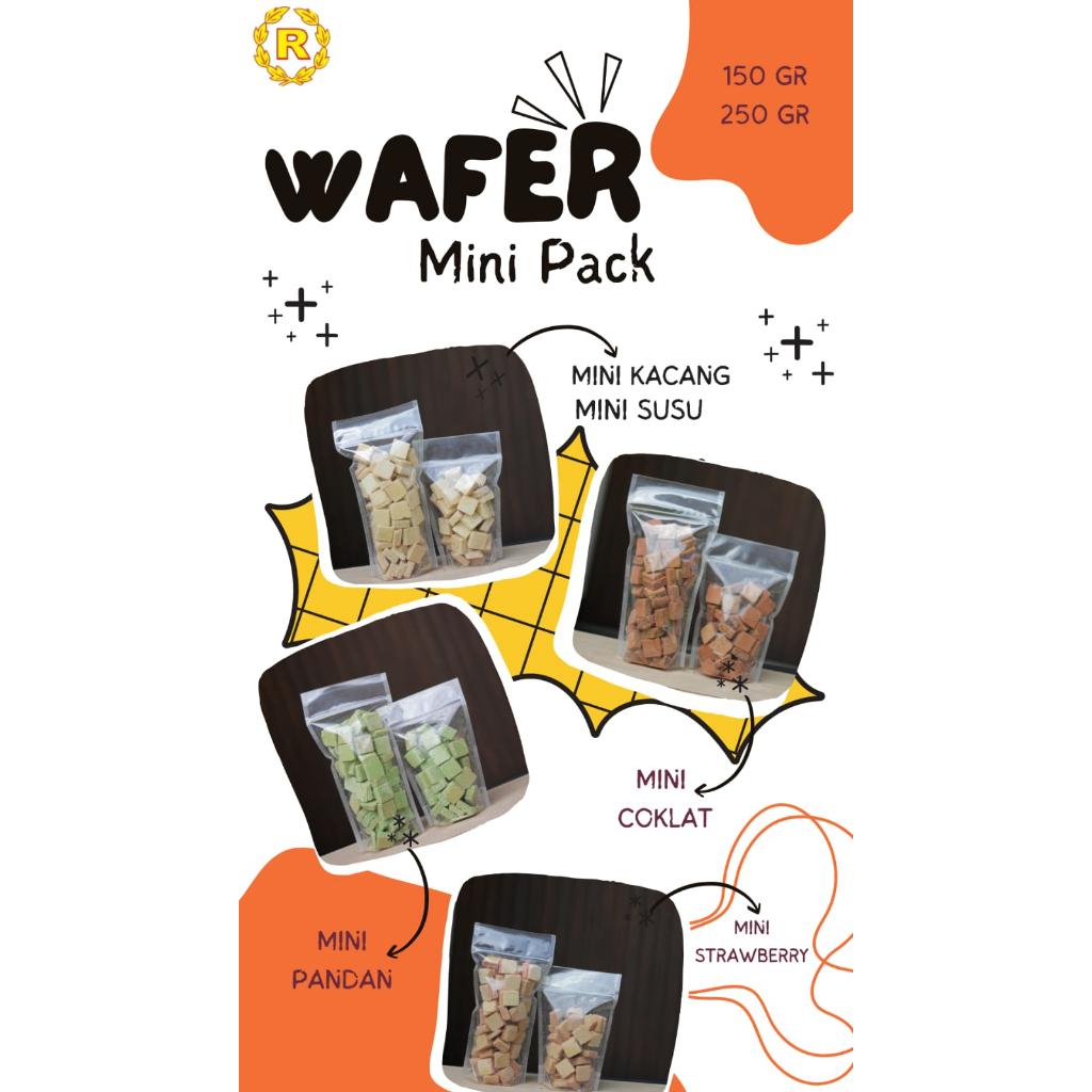 

Wafer Mini Kiloan Pouch 150 gr 250 gr