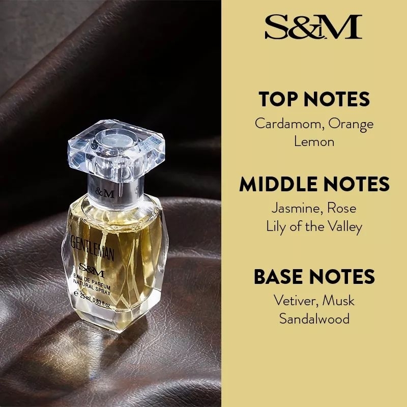 S&amp;M Men Parfume EDP 25ml - Parfum Pria