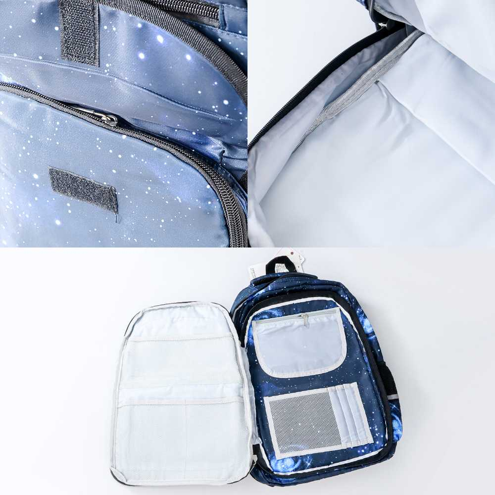 PIKBEAR Tas Ransel Sekolah Anak Side Open Size S