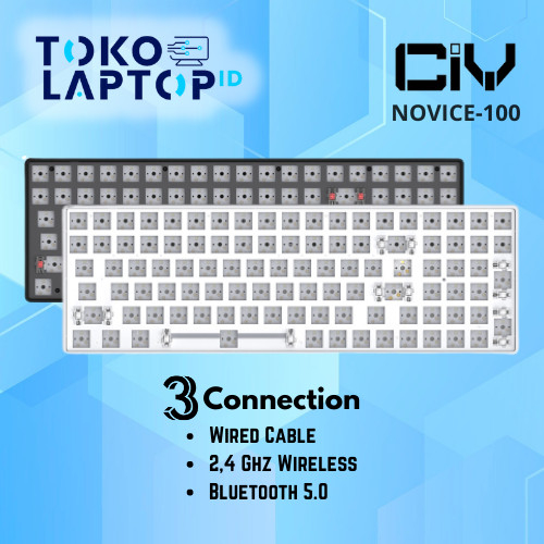 CIY Novice100 / Novice 100 3in1 Connection Wireless Keyboard Barebone