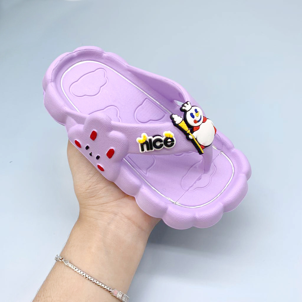 Sandal Jepit Sandal Anak Perempuan Kekinian Lucu Motif Mixue Terbaru