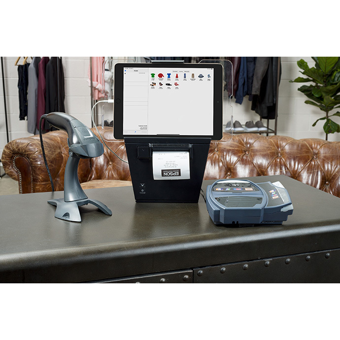 Printer Epson TM-m30ii-SL POS Thermal Built-in Dudukan Tablet Mount