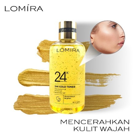 LOMIRA 24K GOLD TONER | 24K GOLD BODY WASH 300ML