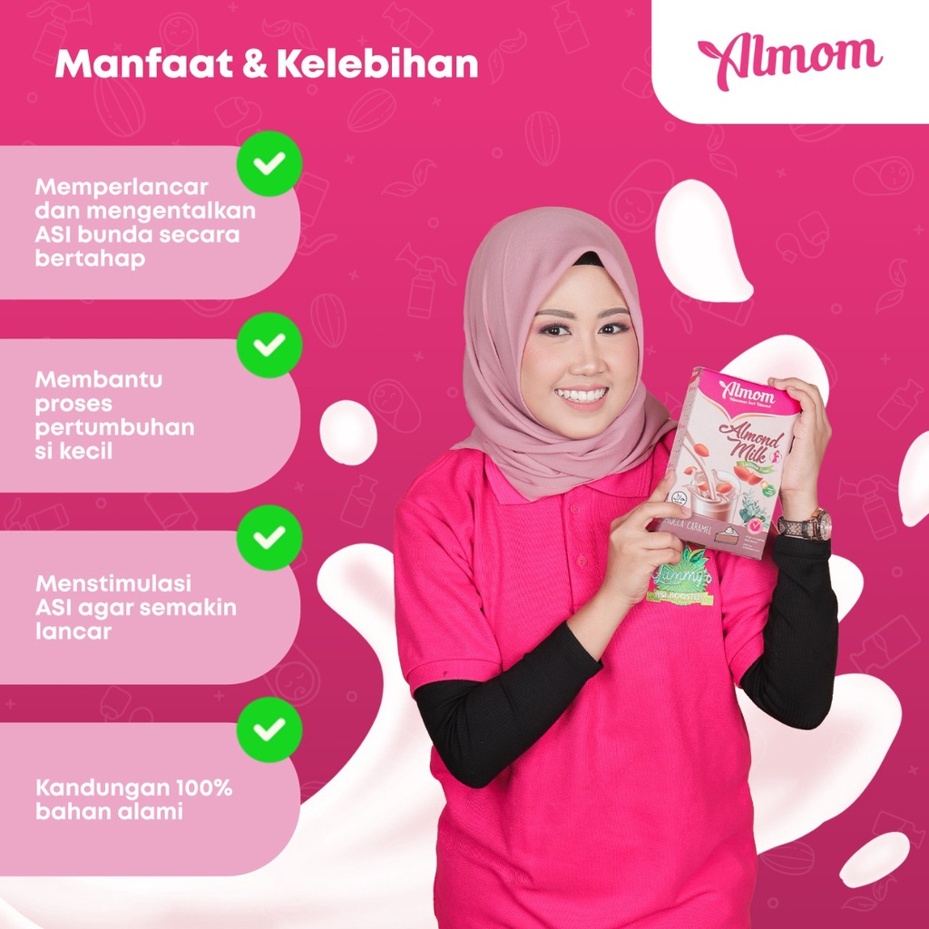 Almom ASI Booster Susu Almond Pelancar ASI