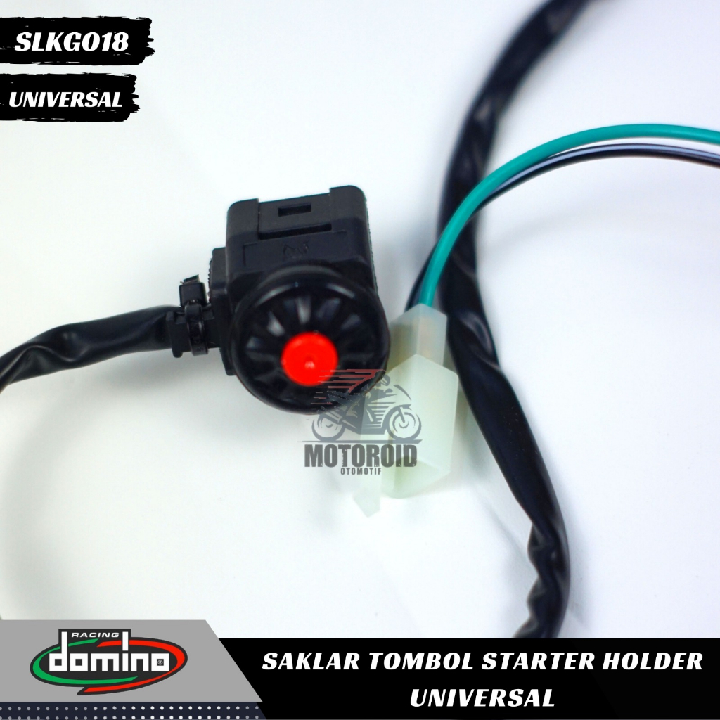 SAKLAR TOMBOL STARTER model KTM universal / holder Universal MOTOR BULAT MINI stater bulat model DOMINO