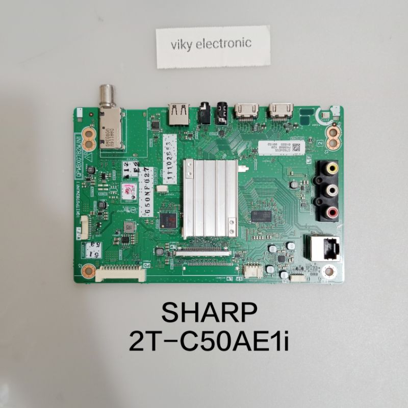 SHARP 2T-C50AE1i mb mainboard modul mobo mesin tv led SHARP 2T-C50AE1i