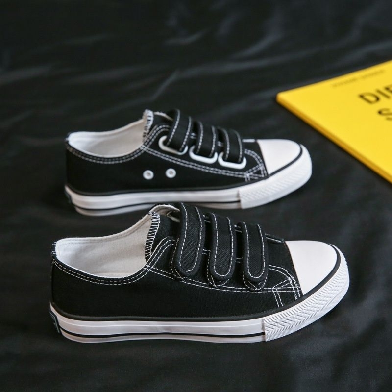 sepatu velcro ikat tiga priadan wanita grade ori