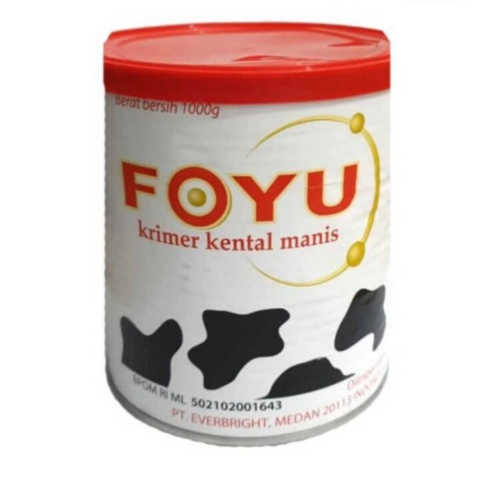 

Foyu 1kg Krimer Kental Manis Susu Condensed Milk