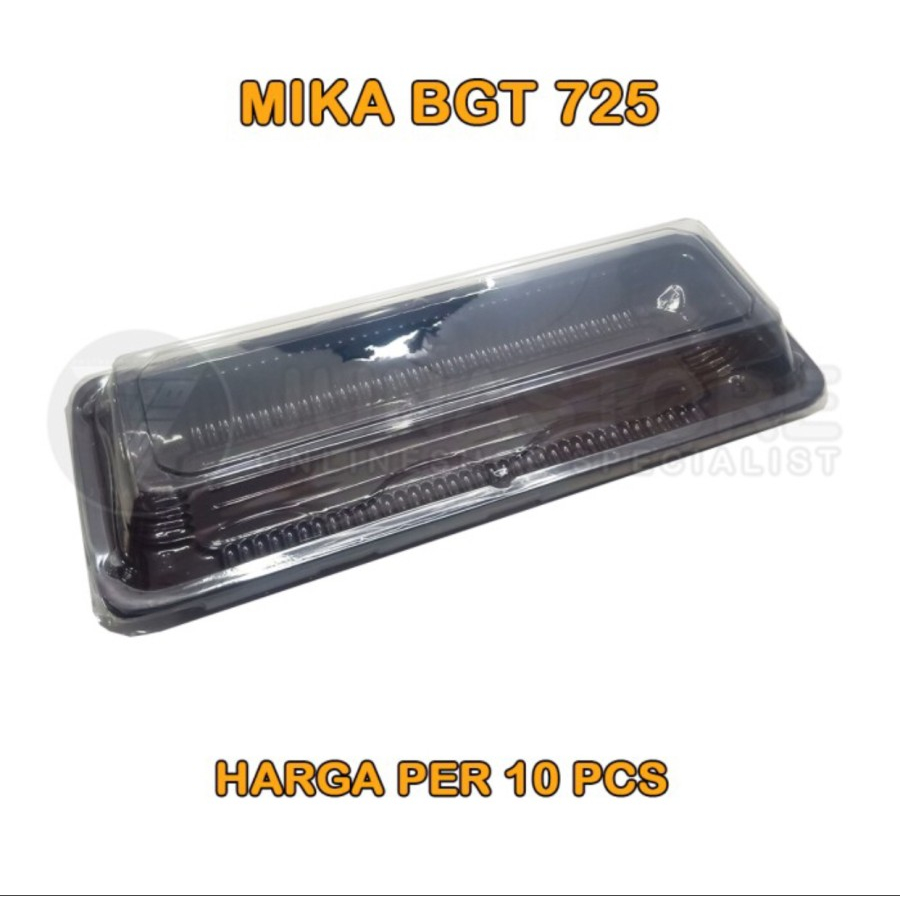 Mika Tray BGT 725 Bolu Gulung wadah plastik alas kue bolu kukus 5pcs