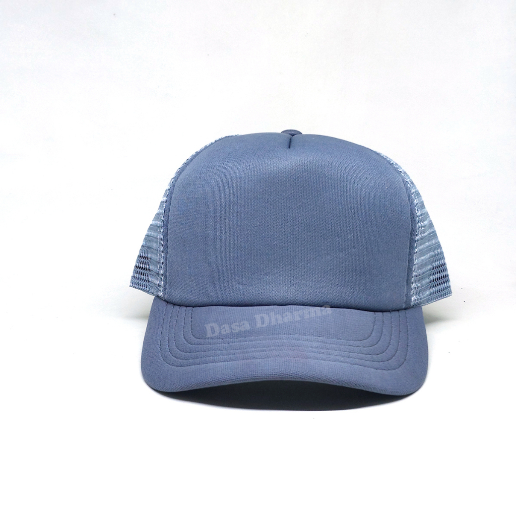 Topi Jaring Polos Abu