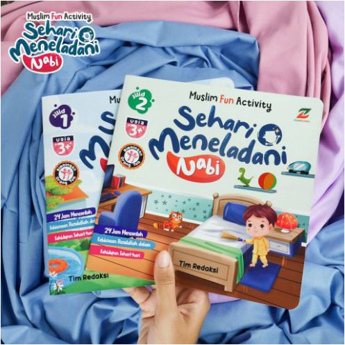 (BUKU ANAK) SEHARI MENELADANI NABI by ZIYADBOOKS JILID 1 &amp; 2 / BUKU CERITA ANAK ISLAM