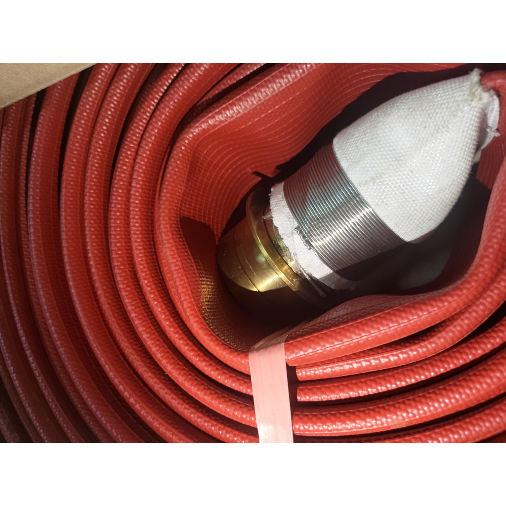 Fire Rubber Hose Karet 2.5 x 30 Selang Pemadam 2,5x30 30m 2,5 Coupling