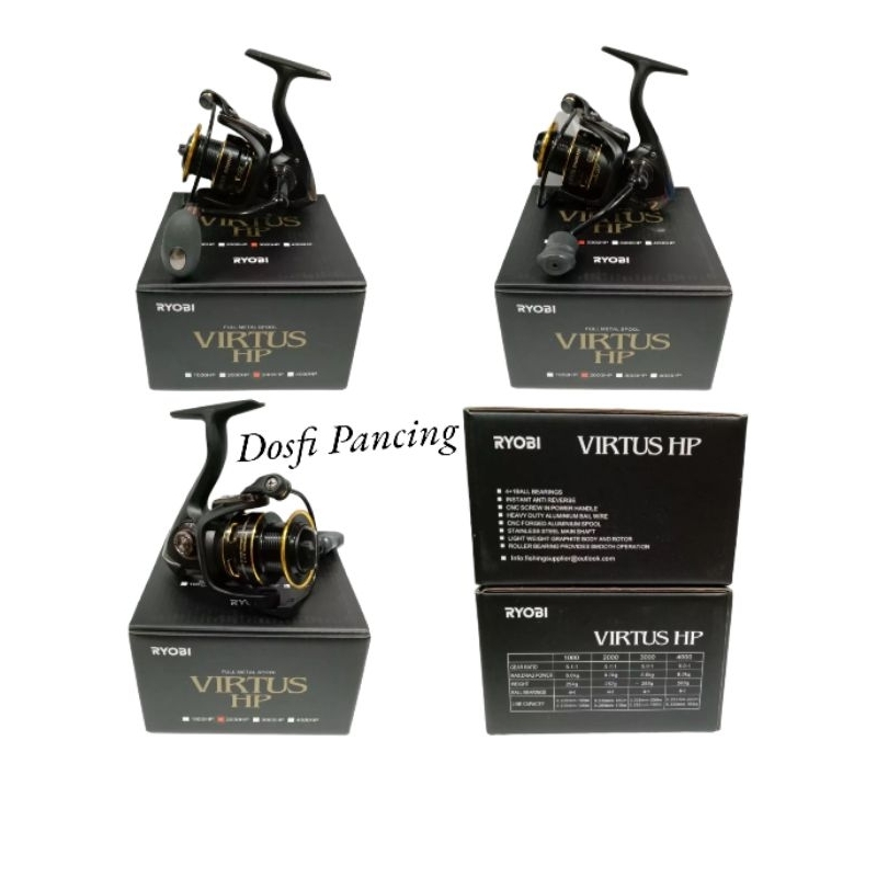 Reel pancing Ryobi Virtus HP 3000/4000/6000