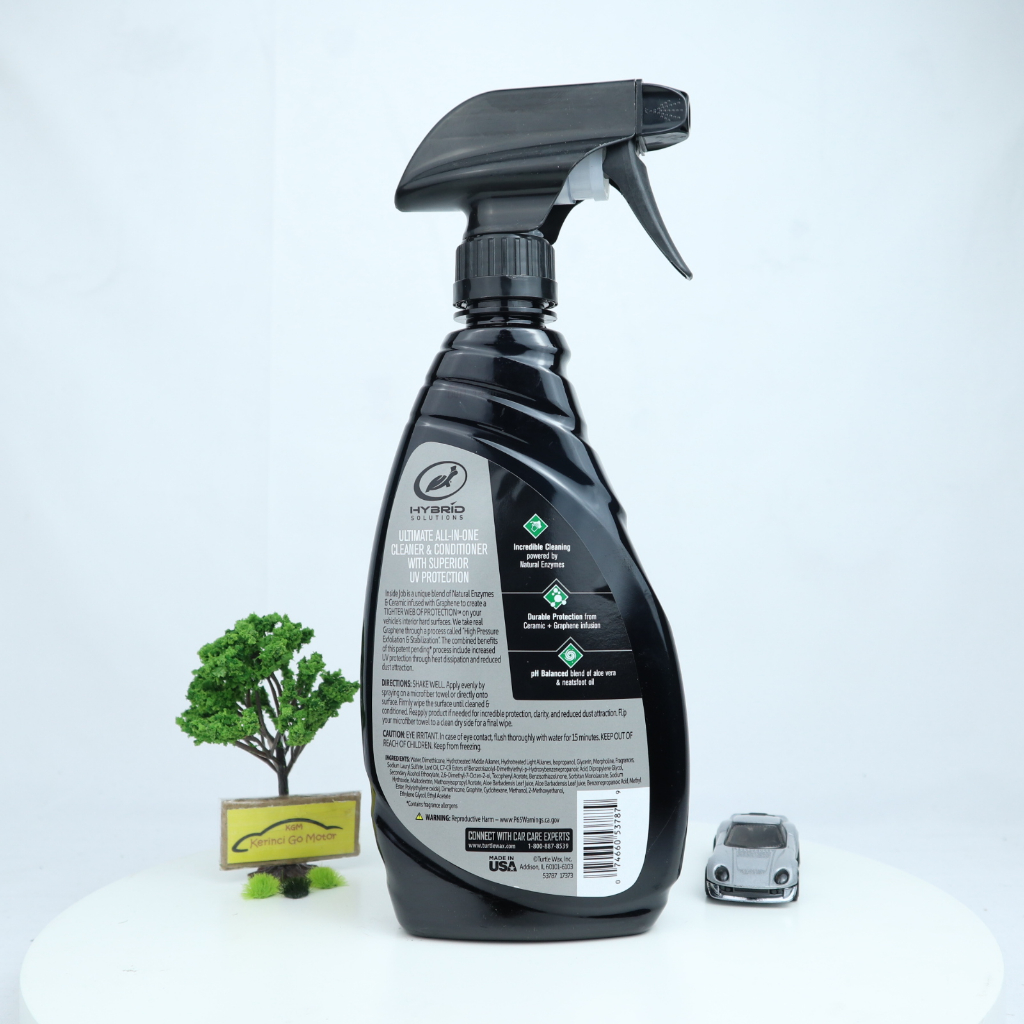 TURTLE WAX HYBRID CERAMIC + GRAPHENE INSIDE 473 ML PEMBERSIH INTERIOR