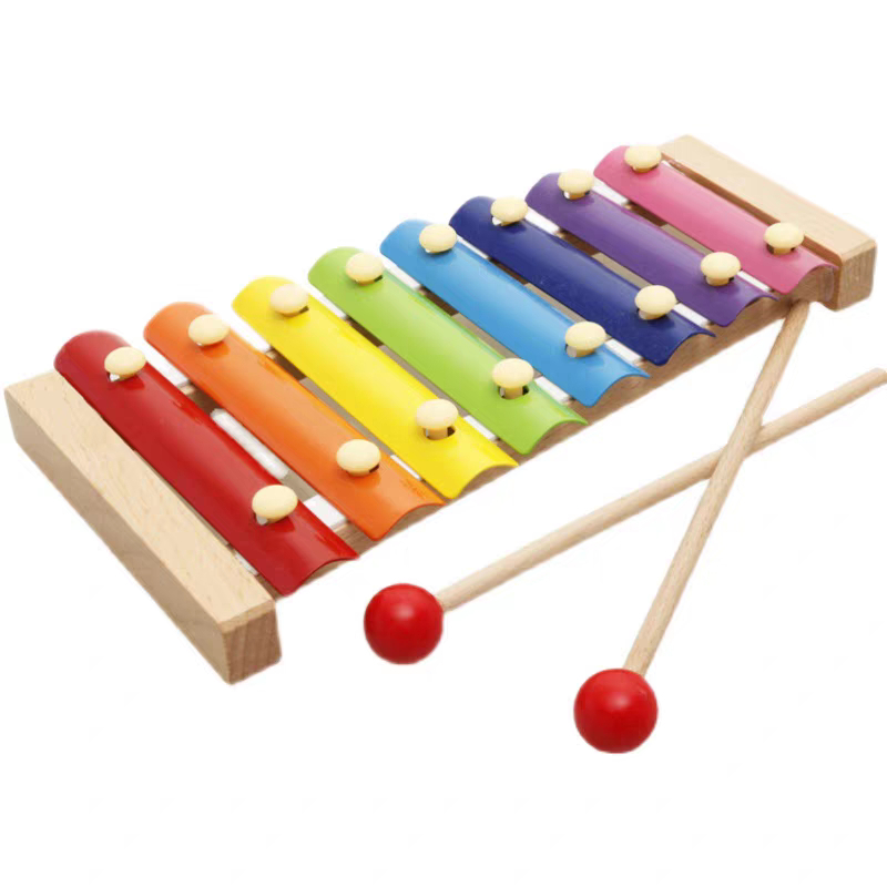 (Hello Girl) D45 Alat Musik Pukul Bahan Kayu Xylophone Import