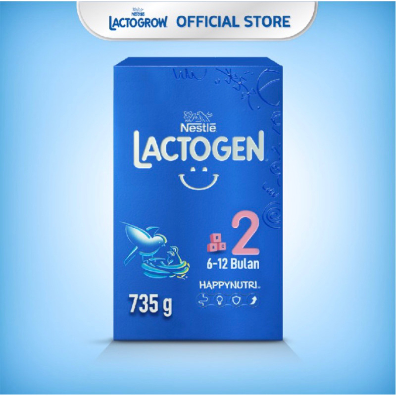 

Lactogen 2 berat 735 Gram