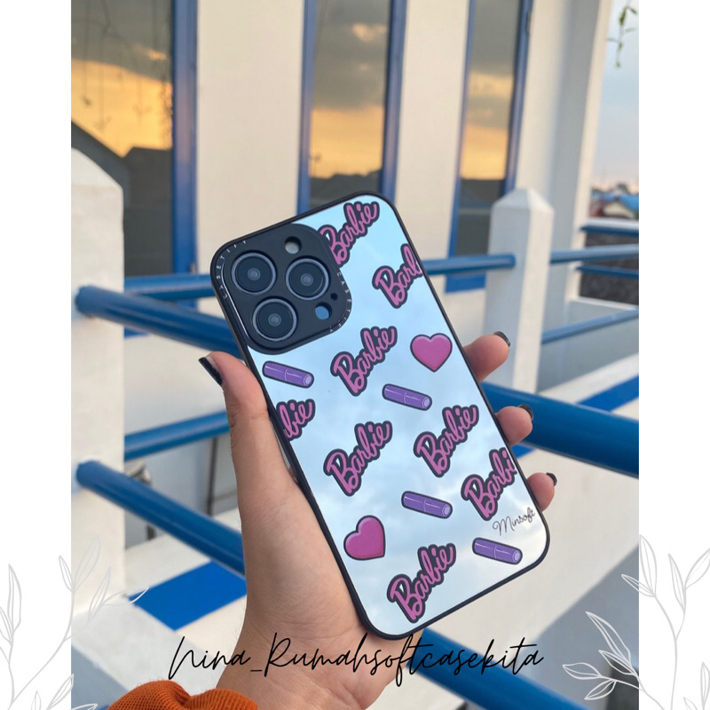 CASETIFY MIRROR BARBIE FOR IPHONE | IP 7 /8 / SE 7+ / 8+ XR  X / XS  XSMAX  11 11 PRO 11 PROMAX 12 M