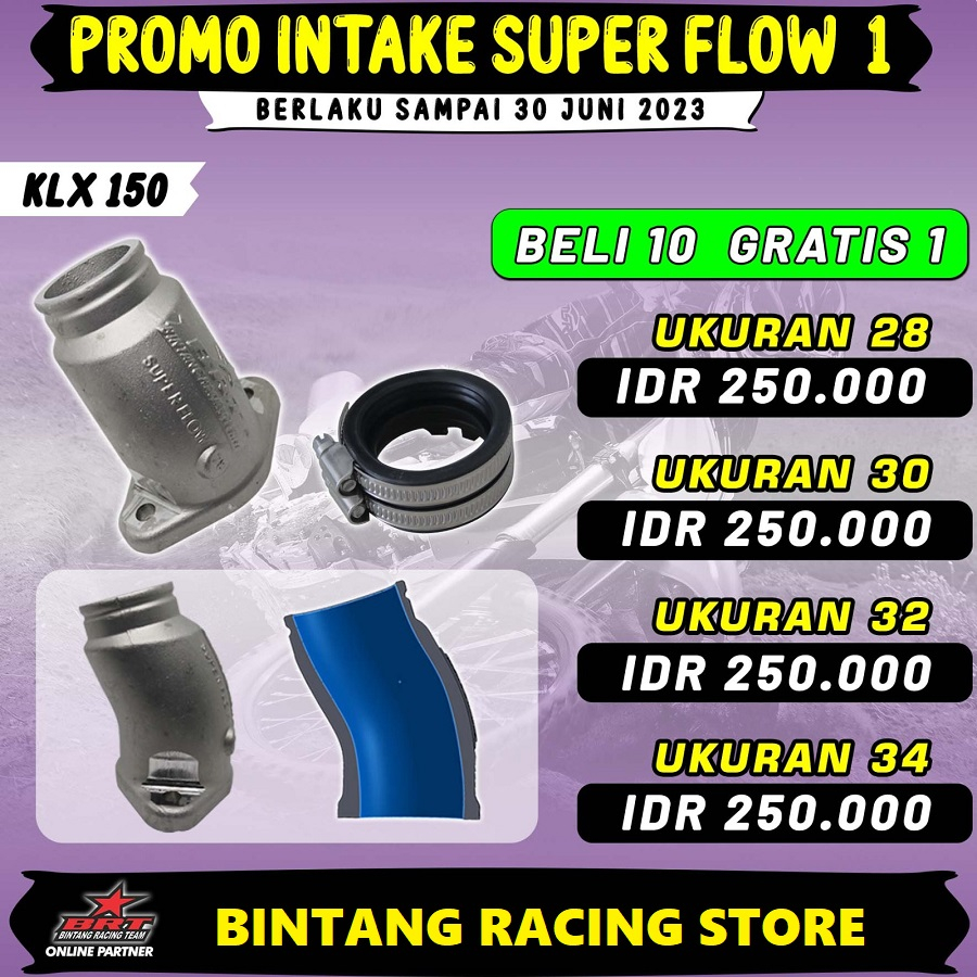 Intake Super Flow BRT Universal