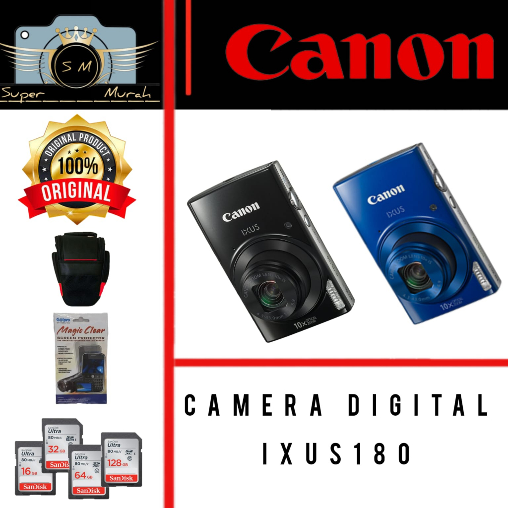 Camera Digital Ixus 190 / Camera Canon Ixus 190 Wifi