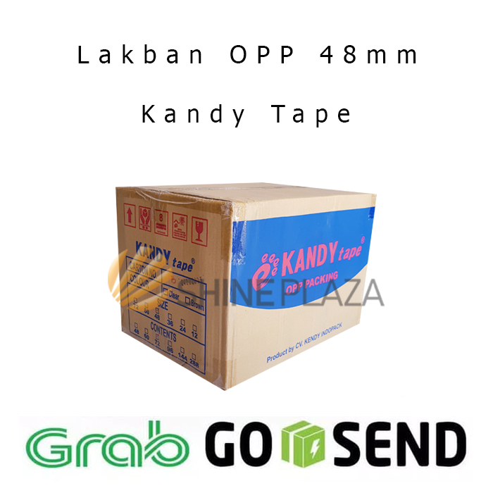 

Lakban OPP Bening Coklat Kandy Tape 48mm 1 Dus - Kualitas Nachi