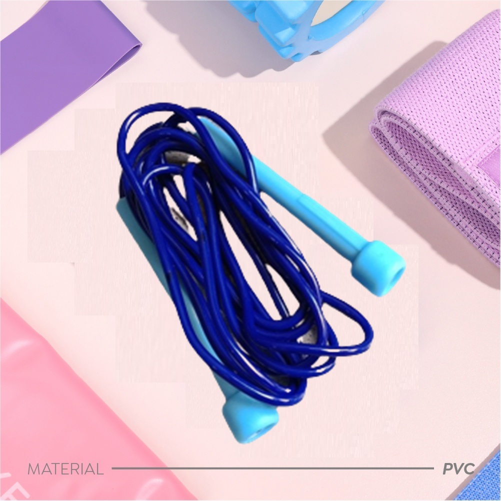 Lompat Tali Skipping Pvc Jump Rope Speed Rope Wannafit