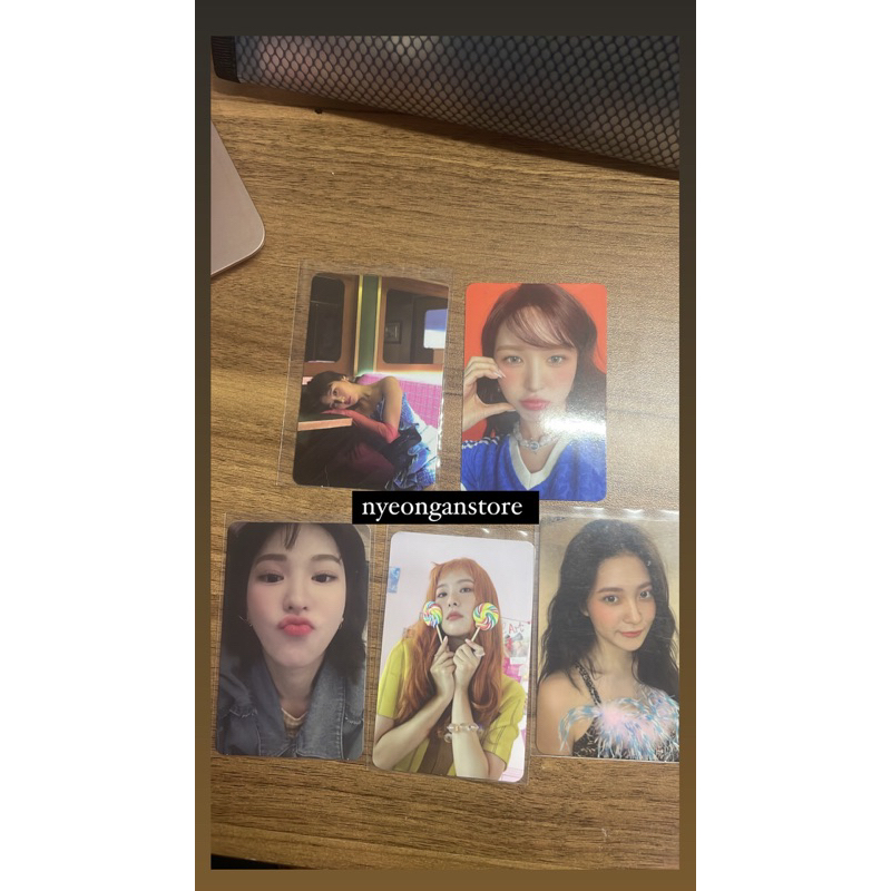 PC REDVELVET WENDY YERI SEULGI JOY REVE FESTIVAL BIRTHDAY