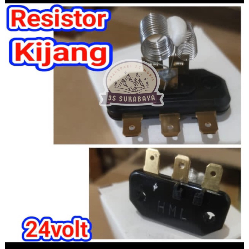 Resistor Kijang 24 Volt Alat berat Denso Asli Ac Mobil Universal