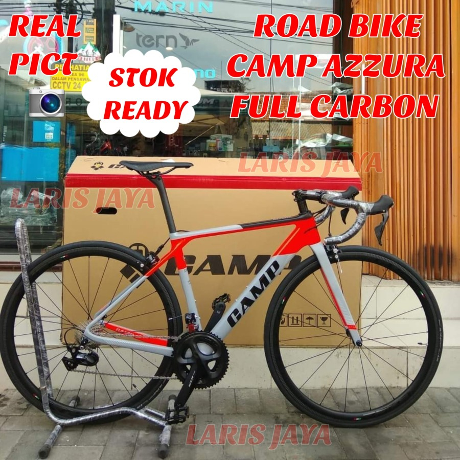 Sepeda balap camp azzura full carbon 700c roadbike camp AZZURA sepeda balap full carbon