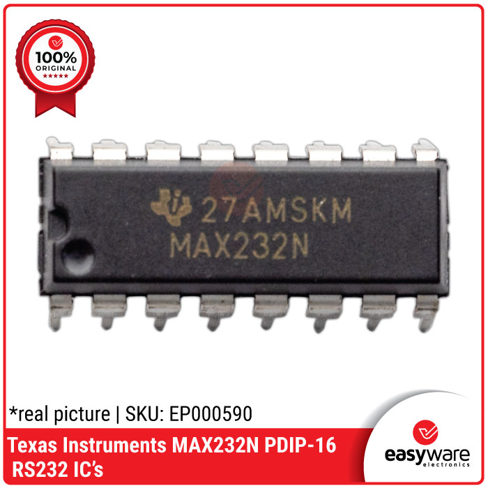 IC MAX232N Texas Instruments MAX232