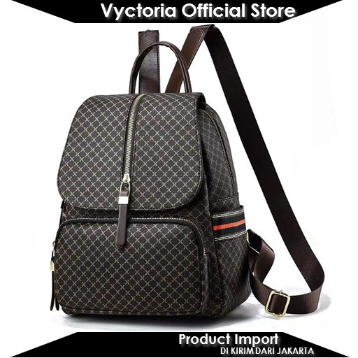 (COD) Vyctoria VOS88011 Tas Ransel Fashion Trend Tiktok Import JT88011 88011