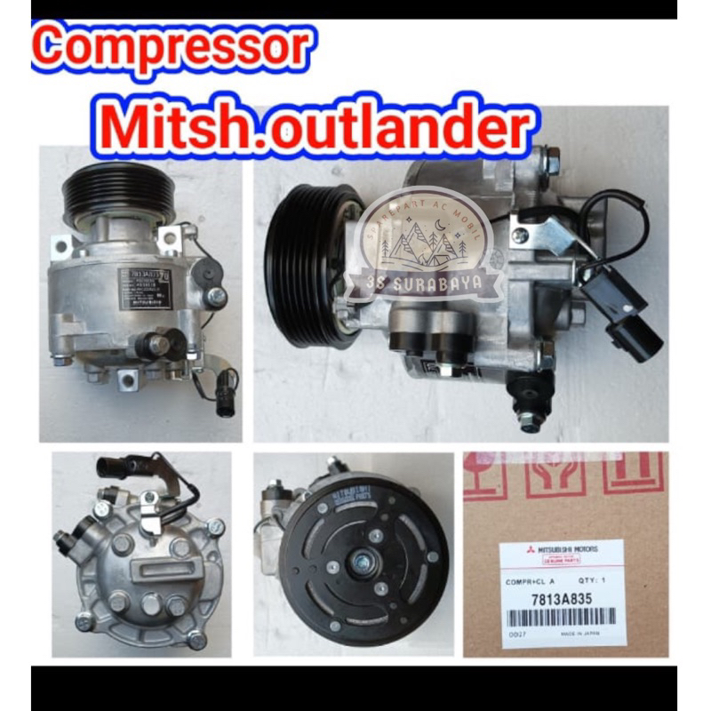 Kompresor Outlander Delica Mitsubishi Ac Mobil