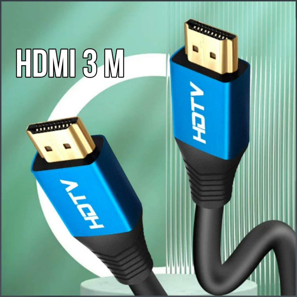 KABEL HDMI 3M HDMI TO HDMI 4K KONEKTOR HDMI TV LAPTOP