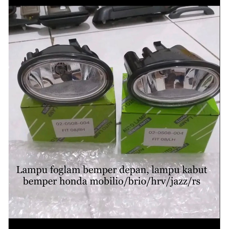 lampu bemper depan, lampu kabut bemper depan untuk honda mobilio brio/hrv/jazz/rs