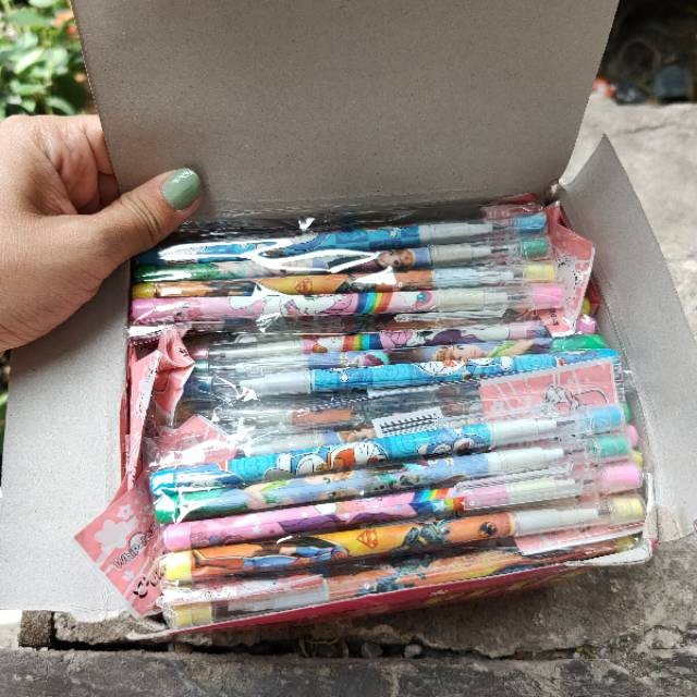 

RANDOM Pensil Lantu Isian Bongkar Pasang SATUAN 2B Motif Lucu Gambar Karakter Laki Cowok Boy Kertas Sekolah Stationery Menulis Berkualitas Perlengkapan Girl Peralatan Tebel Alat Perempuan Cewek Tulis Termurah Blimbing Indah Sablon Malang