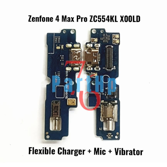 Papan Flexible Charger Mic Vibrator Zenfone 4 Max Pro - ZC554KL x00Ld