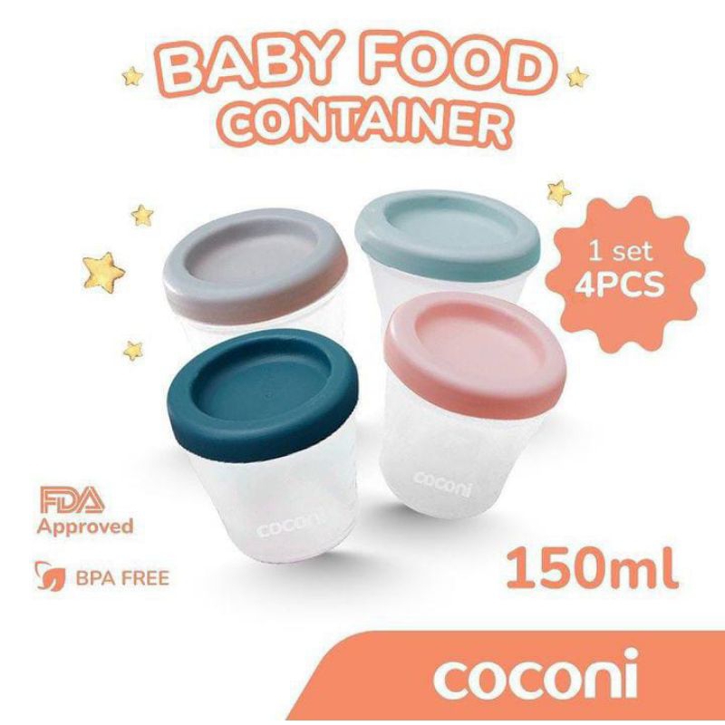 BABY FOOD CONTAINER SET COCONI