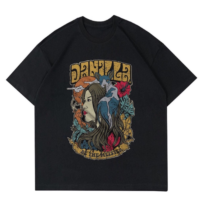 BAJU KAOS BAND LOKAL DANILLA “BE THE MEISTER” | T-SHIRT BAND LOKAL DANILLA RIYADI | BAJU KAOS OVERSI