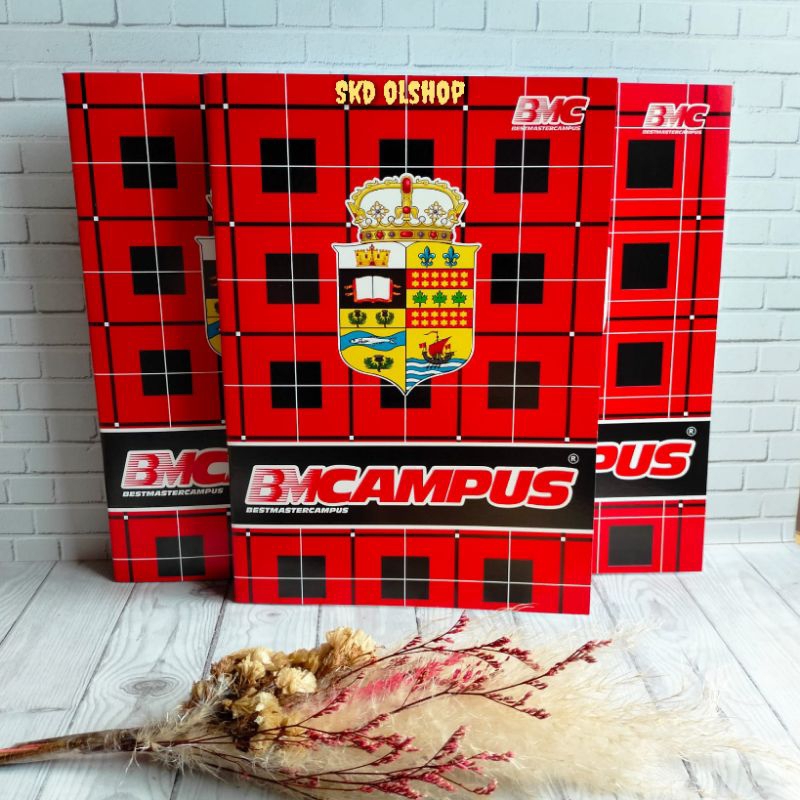 

Buku tulis campus BMC 70 lembar NEW uk campus besar ( Isi 5 buku)