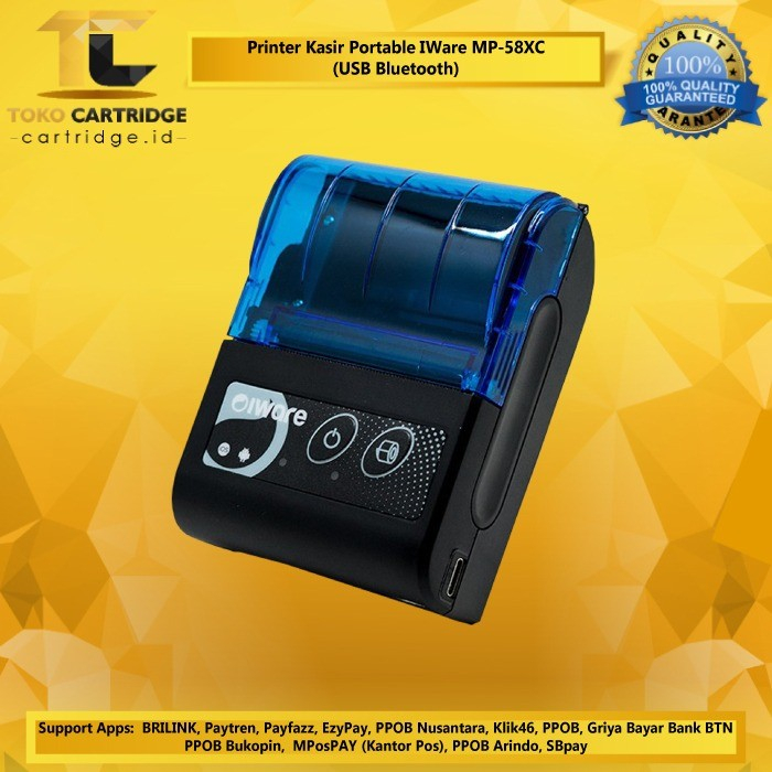 Android POS Thermal Printer MP-58X (USB+BLUETOOTH) MOKAPOS RPP02