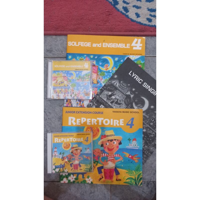 buku yamaha - junior extension course 4 (JXC 4)