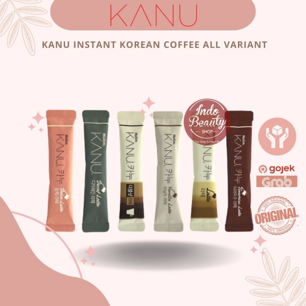 

Maxim Kanu Coffee - Kopi Instan Asli Korea 1 Sachet ( TIRAMISU - VANILA - DOLCE - DECAF LATTE )