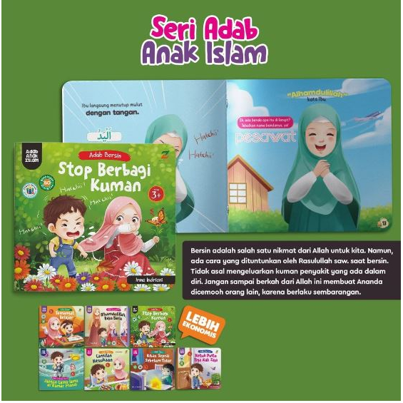 Ziyadbooks - Buku Cerita Anak - Seri Adab Anak Islam