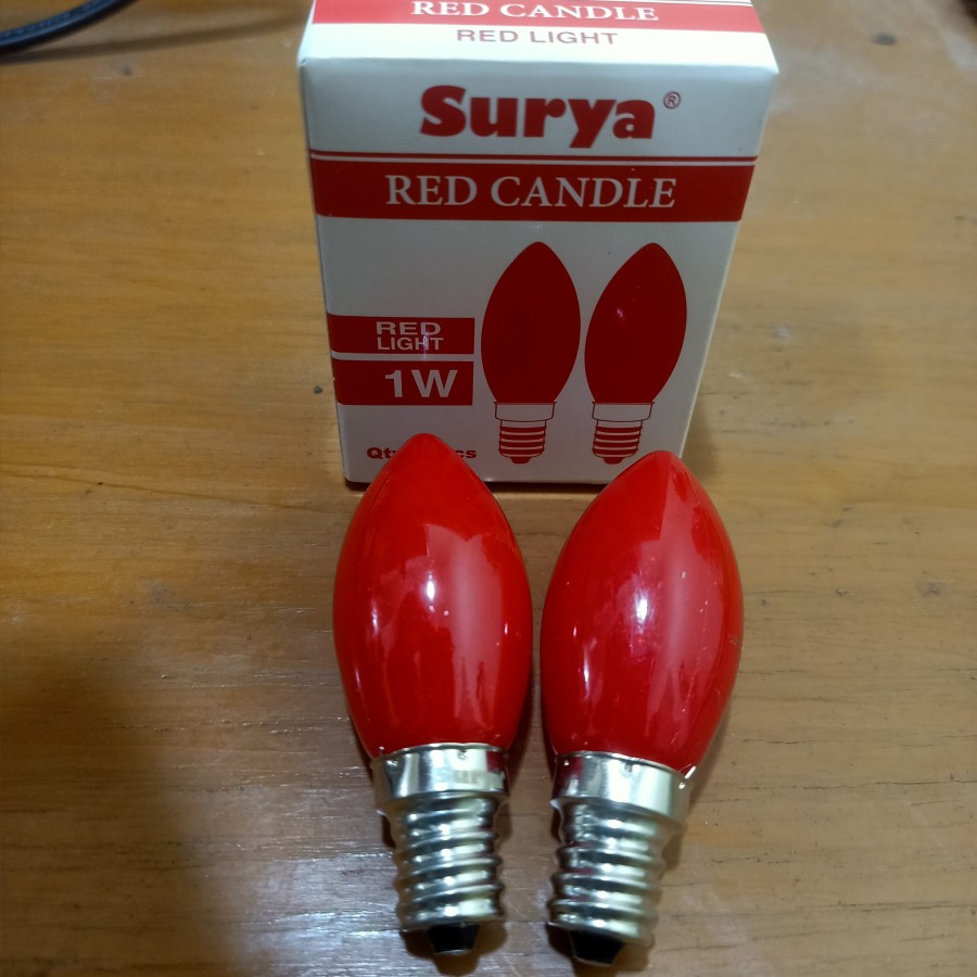 Lampu Altar Candle lampu Cabe Bohlam Sembahyang